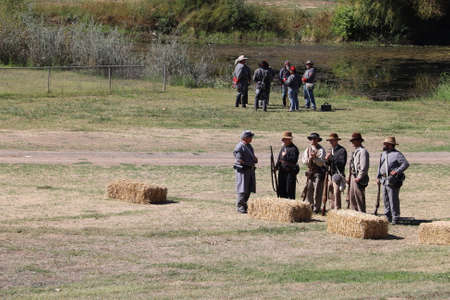 9/5/2019: Marysville, California: Civil War Reenactmentのeditorial素材