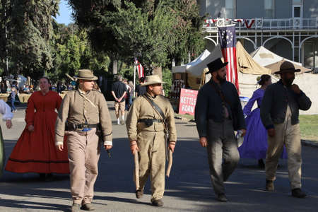 10/19/2019: Fresno, California: Civil War Reenactment