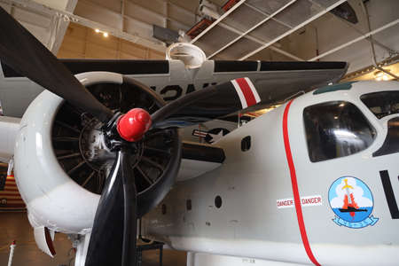 USS Hornet Air and Space museumのeditorial素材