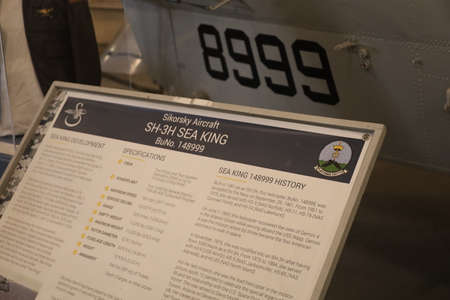 USS Hornet Air and Space museumのeditorial素材