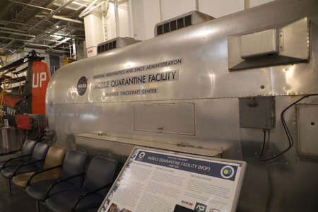 USS Hornet Air and Space museum, mobile quarantine