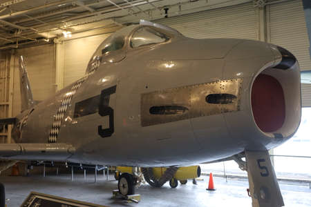 USS Hornet Air and Space museum,North Ameican fury