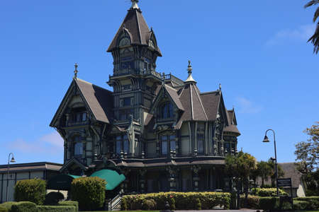 Eureka, California: 7-6-021: Photos of Historic buildings in Eureka in Humboldt county califoniaのeditorial素材