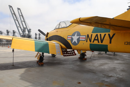 USS Hornet Air and Space museumのeditorial素材