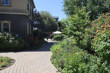 San Jose, Califiornia, USA: 6-1-2021: Winchester Mystery House in San Jose Californiaのeditorial素材