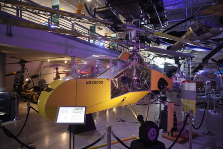 San Carlos, California: 6-10-2021: Hiller Aviation Museum in San Carlos California