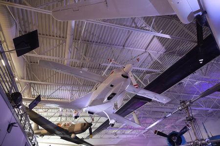 San Carlos, California: 6-10-2021: Hiller Aviation Museum in San Carlos California