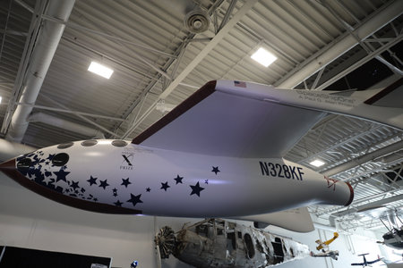 San Carlos, California: 6-10-2021: Hiller Aviation Museum in San Carlos California