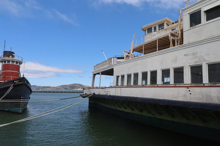 San Francisco, California: 6-22-2021: Maritime Museum of San Francisco Californiaのeditorial素材