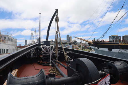 San Francisco, California: 6-22-2021: Maritime Museum of San Francisco Californiaのeditorial素材
