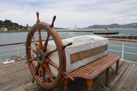 San Francisco, California: 6-22-2021: Maritime Museum of San Francisco Californiaのeditorial素材