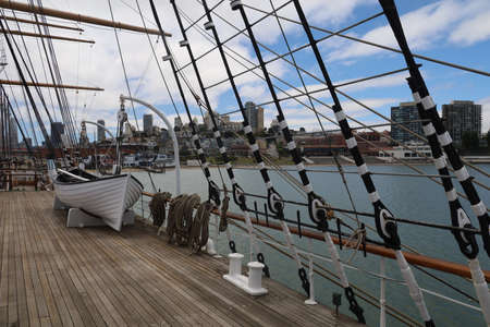 San Francisco, California: 6-22-2021: Maritime Museum of San Francisco Californiaのeditorial素材