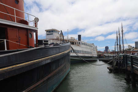 San Francisco, California: 6-22-2021: Maritime Museum of San Francisco Californiaのeditorial素材