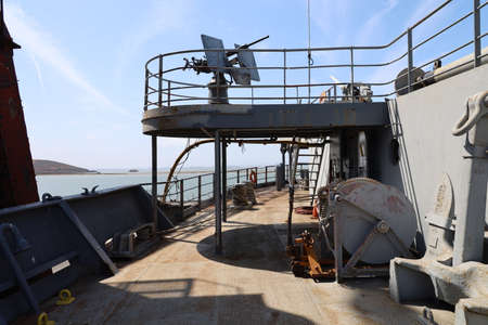 7-21-2021: Richmond California: USS Red Oak Victory in California, A World war two battleshipのeditorial素材
