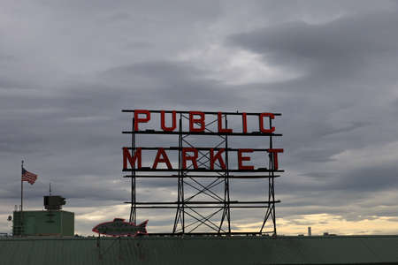 10-21-2021: Seattle, Washington: Pike Market in Seattle Washington