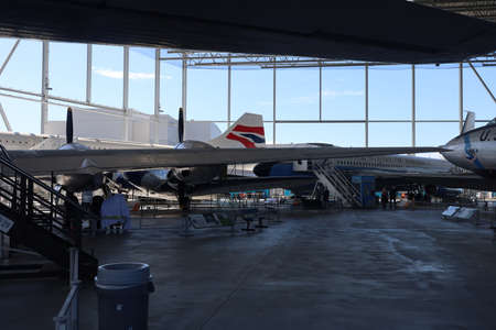 10-20-2021: Seattle, Washington: Museum of flight in Seattle Washingtonのeditorial素材