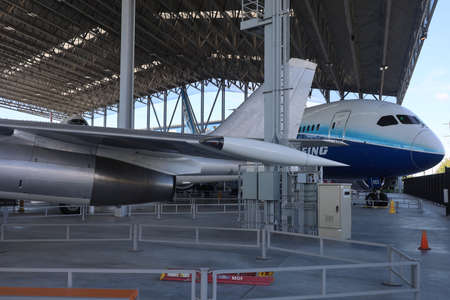 10-20-2021: Seattle, Washington: Museum of flight in Seattle Washingtonのeditorial素材