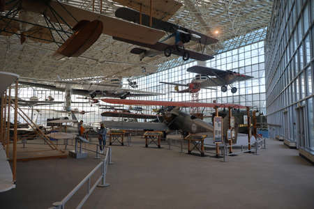 10-20-2021: Seattle, Washington: Museum of flight in Seattle Washingtonのeditorial素材