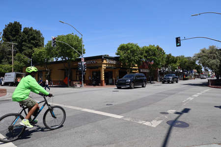 3-30-2022: San Mateo, California: City of San Mateo Californiaのeditorial素材