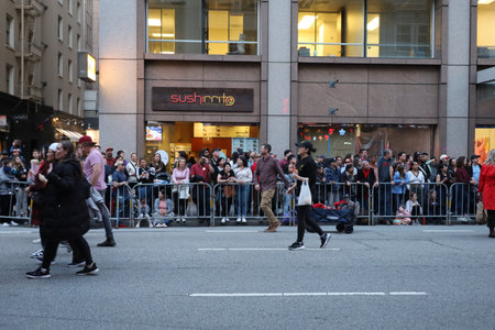2-24-2024: San Francisco, California: Chinese New Year Parade,