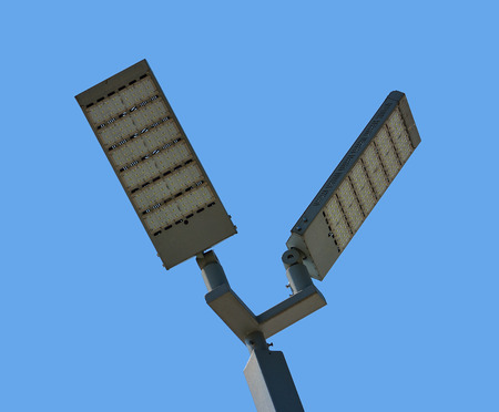 Lamp post in the sky
