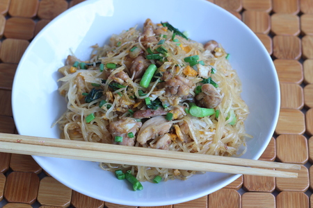 Fried noodles tasteの写真素材