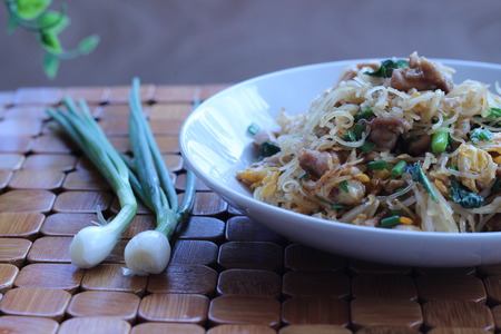 Fried noodles tasteの写真素材