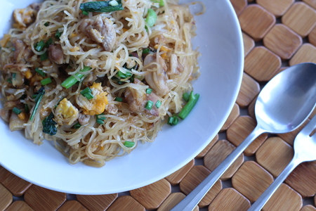 Fried noodles tasteの写真素材