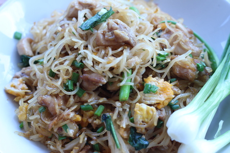 Fried noodles tasteの写真素材
