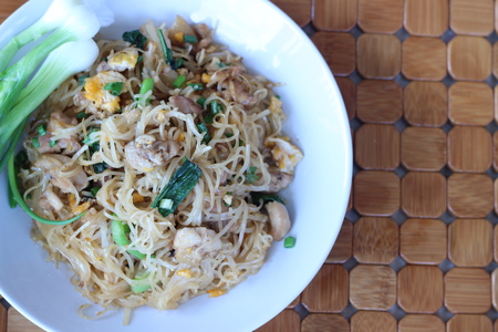 Fried noodles tasteの写真素材