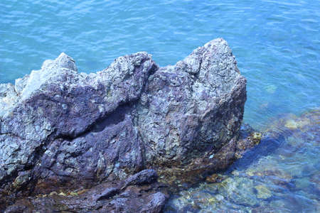 Rocks in the seaの写真素材