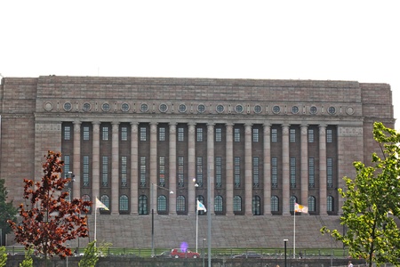 Parliament of Finland, in the capital, Helsinkiのeditorial素材