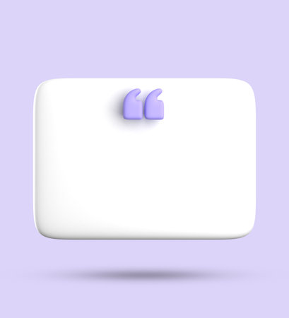 3d white blank button on purple background. Vector illustration.の写真素材