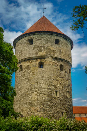 Estonia Tallinn , 2016, view of museum 'Kiek in de kok'のeditorial素材