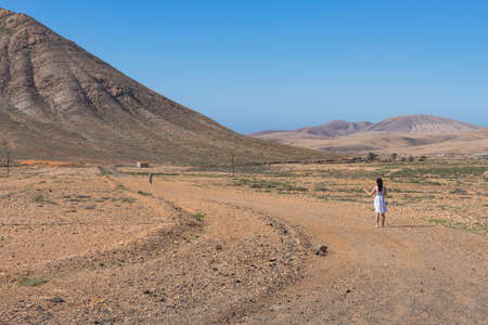 Beautiful rocks landscape in Canaries islands の写真素材