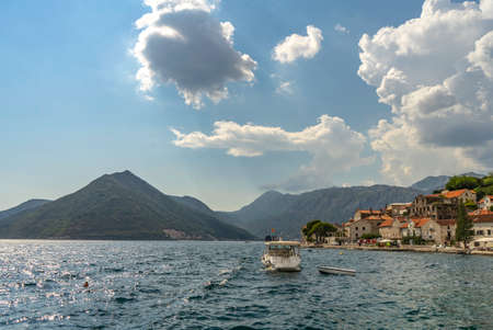 Beautiful landscape and sea in Montenegro