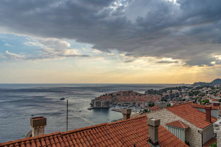 Beautiful Landscape and Sea in Croatiaのeditorial素材