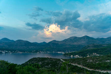 Beautiful Landscape and Sea in Croatiaの写真素材