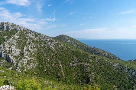 Beautiful Landscape and Sea in Croatiaの写真素材