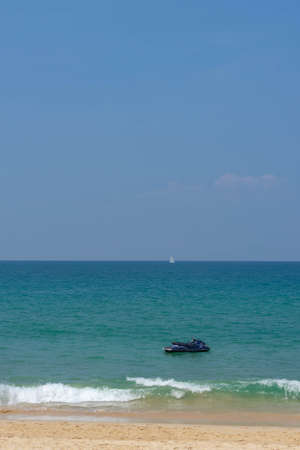 Beautiful beach in Phuket , Thailandの写真素材