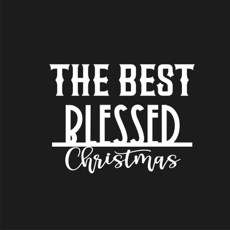 Christmas and New Year calligraphy phrase Holly Jollyのイラスト素材