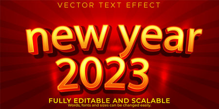 TEXT EFFECT 2023 GRAPHIC RESOURCE