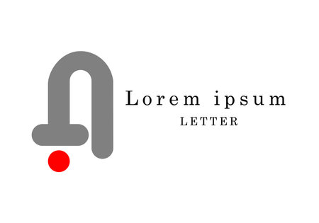 initial letter a logo monogram for personal brandingのイラスト素材