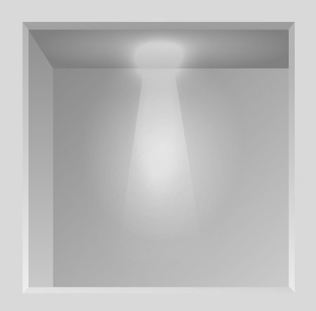 Banner announcing mega discount with half price reduction. Special offer with 50 percent off advertisement. Promotion poster template with limited time super sale vector illustrationのイラスト素材