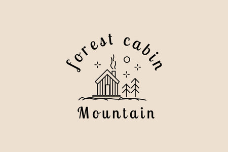 pine evergreen conifer cedar spruce larch cypress fir trees forestのイラスト素材