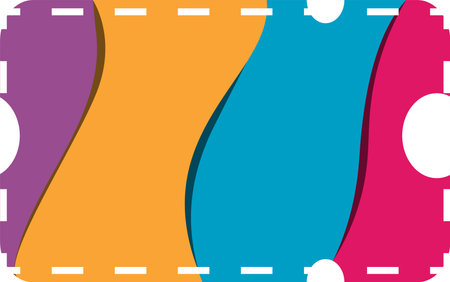 Abstract background with orange and red color combinationのイラスト素材