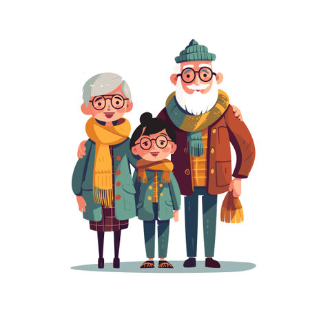 HAPPY GRANDPARENTS AND GRANDCHILDREN LIFE BOOK STORY