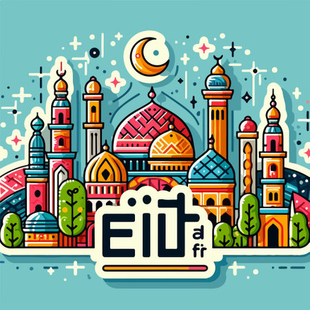 people praying before Suhoor or Pre dawn mealのイラスト素材