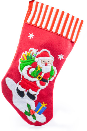 Christmas sockの写真素材