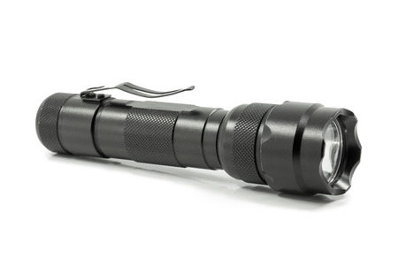Portable flashlightの写真素材